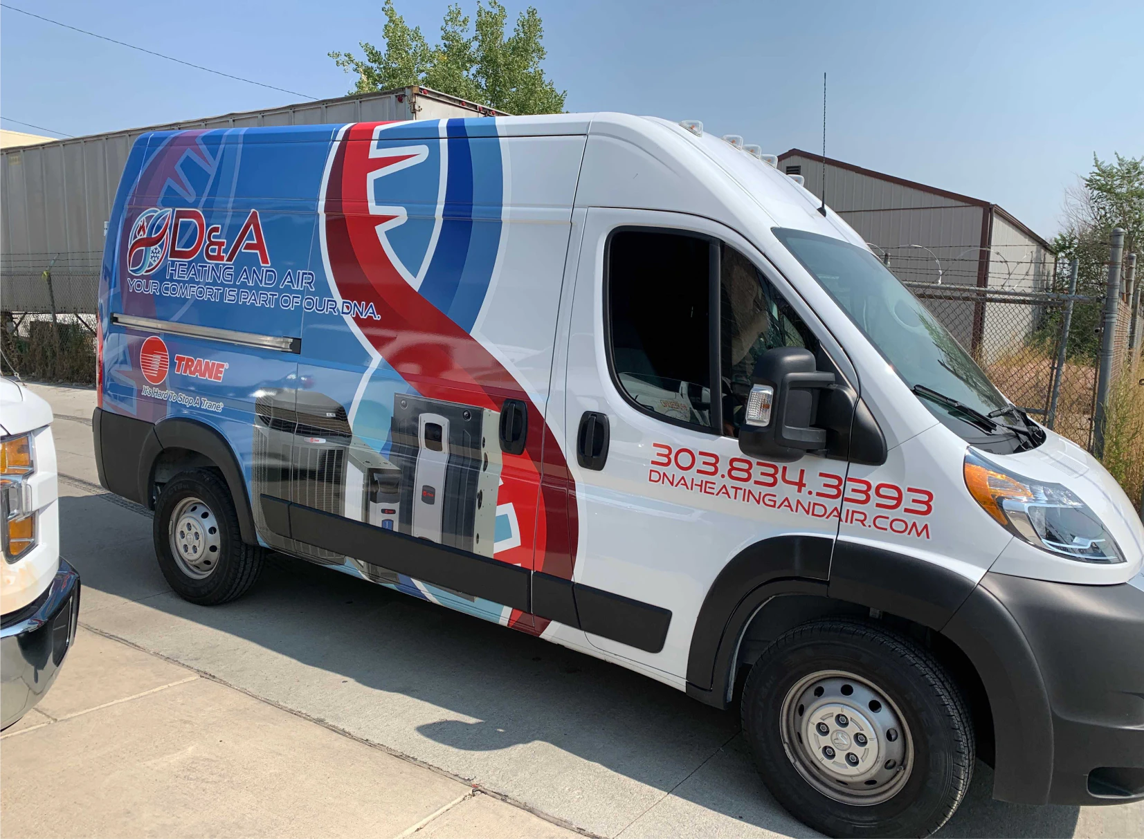 dna wrapped vehicle